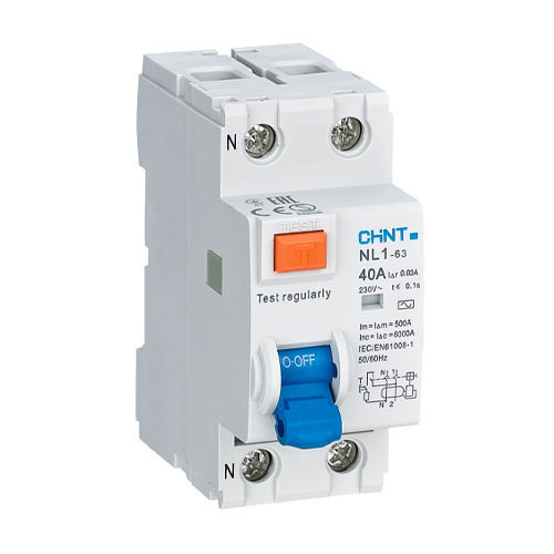 [200210] Diff - Chint - 2P 40A 30 mA  - Type A